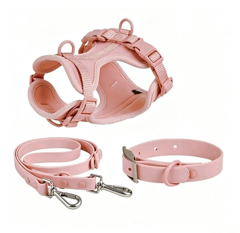 Check the dimensions and hardware of dog leashes, collars, and harnesses to ensure they meet product specifications. Check the dimensions and hardware of dog leashes, collars, and harnesses to ensure they meet product specifications.